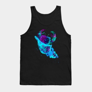 Blue and Purple Hermit Crab Tank Top